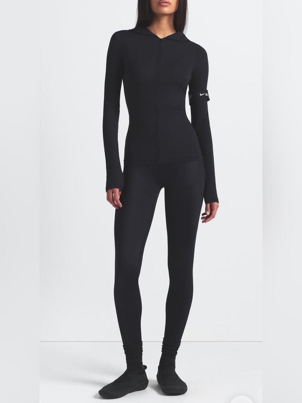 NikeSKIMS NWT  Bonded Waist Legging - Obsidian